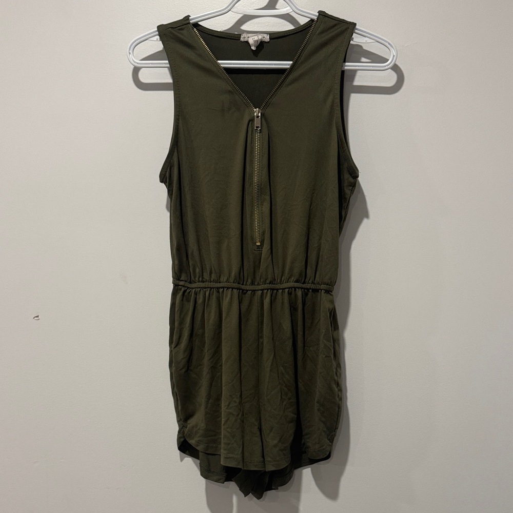Streetwear Society Olive Green Romper